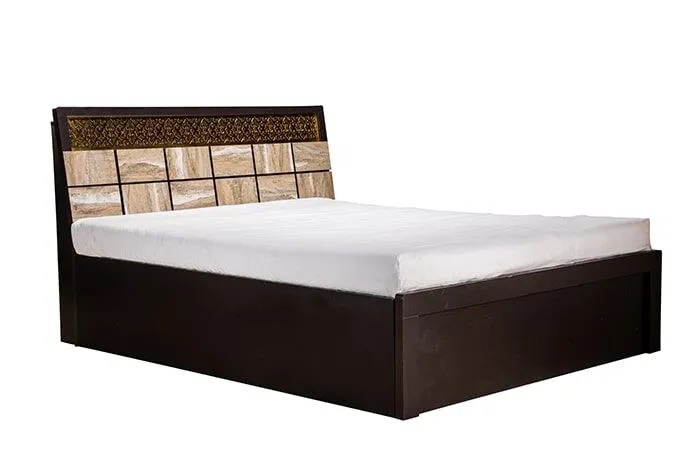 VIVDeal Light Checker Dark Queen Bed